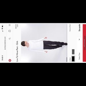 LIKE NEW Ivivva Girls Live To Move Pant/size 4